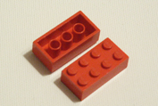 red, Lego, bricks