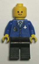 blue Lego mini figures.