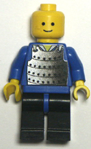 blue bodied Lego minifigures.