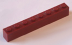 Dark Red Lego Brick, replacement/missing parts