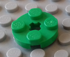 Bright green lego part