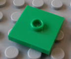 Bright green lego part