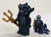 LEGO, ATLANTIS, minifigures, accessories, parts