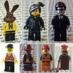 Lego, studio, studio's, minifigures, parts, accessories.