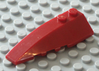 replacement dark red / maroon Lego brick.