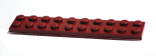 dark red Lego flat plates.