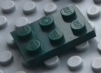 Dark Green Lego Brick