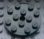 Dark Green Lego Plate