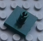 Dark Green Lego Plate