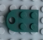 Dark Green Lego Plate