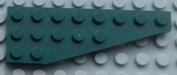 Dark Green Lego Plate