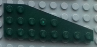 Dark Green Lego Plate