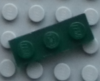 Dark Green Lego Plate