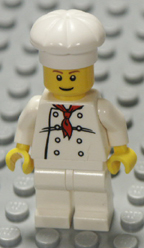 white Lego minifigure.