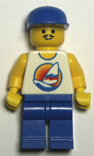 white Lego minifigure.