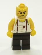 white Lego minifigures.