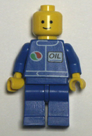 Lego cas141 Minifig Figur Kettenhemd blau 