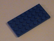 Lego, blue, plates, flats, buy, find, pegs, knobs, thin, square, rectangle, chamfered.