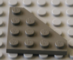 Dark old grey Lego plate.