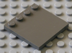 Dark grey Lego plate.