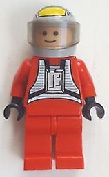 red, pilot, bwing, minifigure