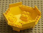 Lego dark old grey technic connector.