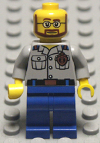 light grey minifigure