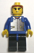 blue bodied ;ego minifigure.