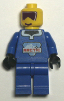 blue bodied ;ego minifigure.