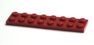 dark red Lego plates