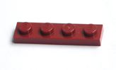 dark red Lego plates