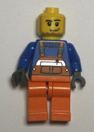 blue bodied ;ego minifigure.