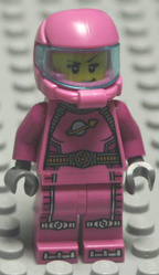 Pink and Purple, Lego, minifigure, replacement.