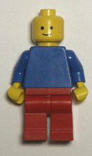 blue minifigure.