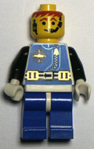 white Lego minifigure.