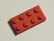 Red Lego plates page link