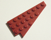 dark red Lego flat plates.