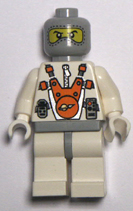 white Lego minifigure.