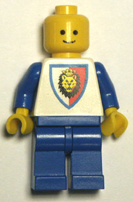 Lego minifigure, white body.