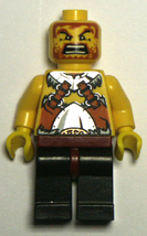 yellow Lego minifigure
