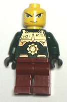 green torso / body minifigure