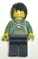 green torso / body minifigure