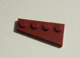 dark red lego plates.