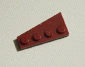 dark red lego plates.