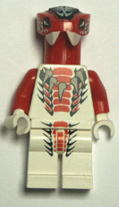 Lego minifigure, white body.