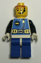 white Lego minifigure.