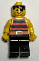 yellow Lego minifigure