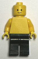 yellow Lego minifigure 