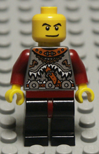 dark old grey Lego minifigures