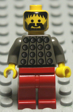 dark old grey Lego minifigures